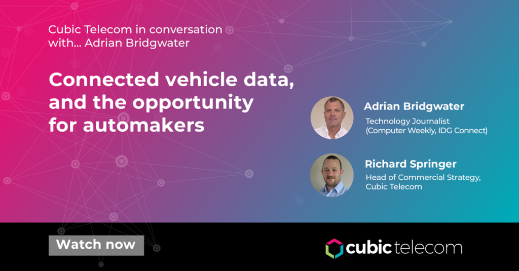 Connected Vehicle Data, and the Opportunity for Automakers