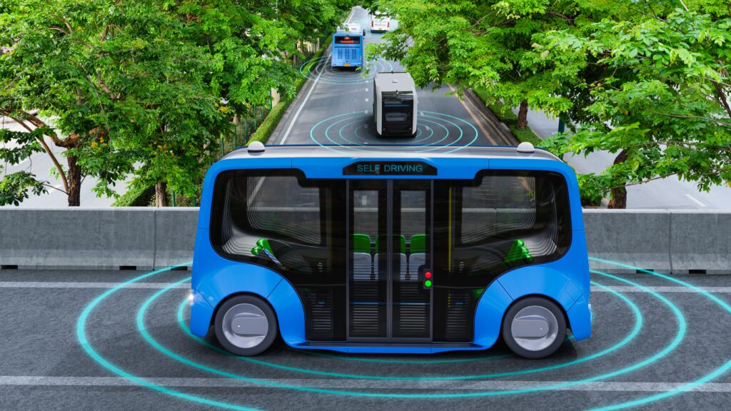 Self driving vehicle - public transport