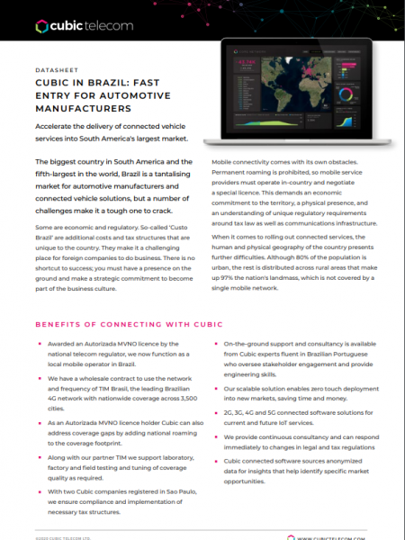 Brazil Auto Datasheet